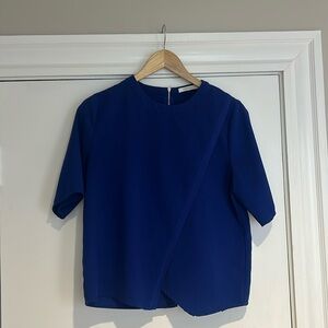 Royal blue top